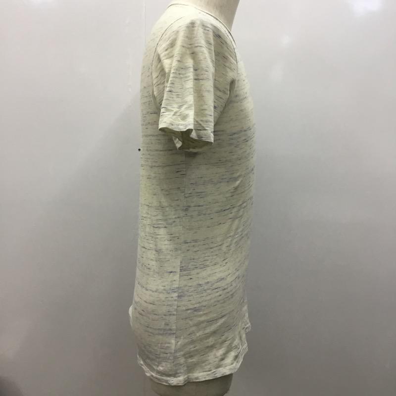 ジャーナルスタンダード JOURNAL STANDARD Tシャツ 半袖 ボーダー M ボーダー柄 青 / ブルー / X アイボリー / アイボリー / メンズ USED 古着 中古 10023708