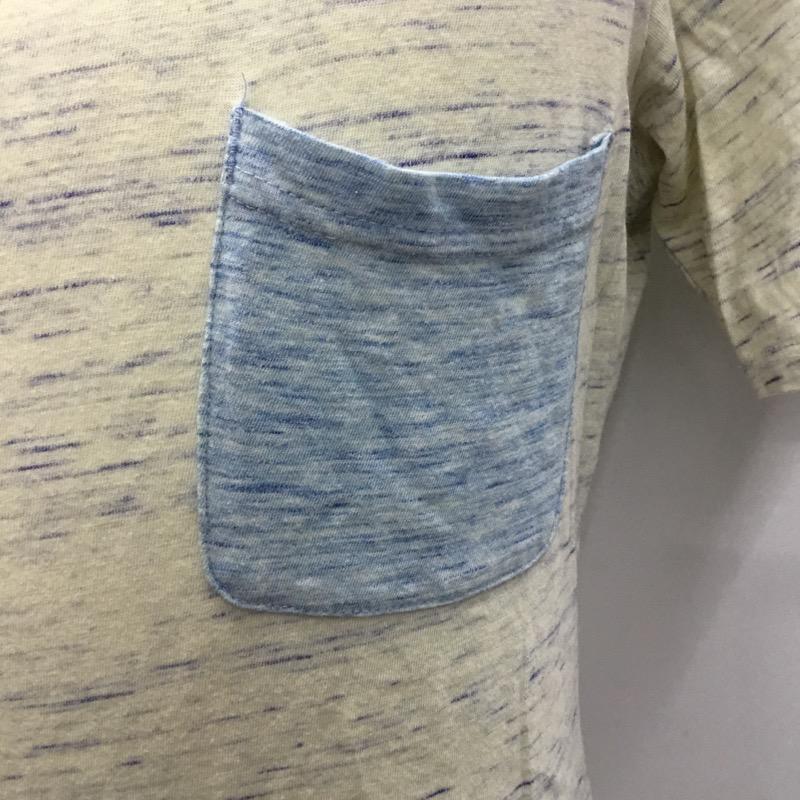 ジャーナルスタンダード JOURNAL STANDARD Tシャツ 半袖 ボーダー M ボーダー柄 青 / ブルー / X アイボリー / アイボリー / メンズ USED 古着 中古 10023708