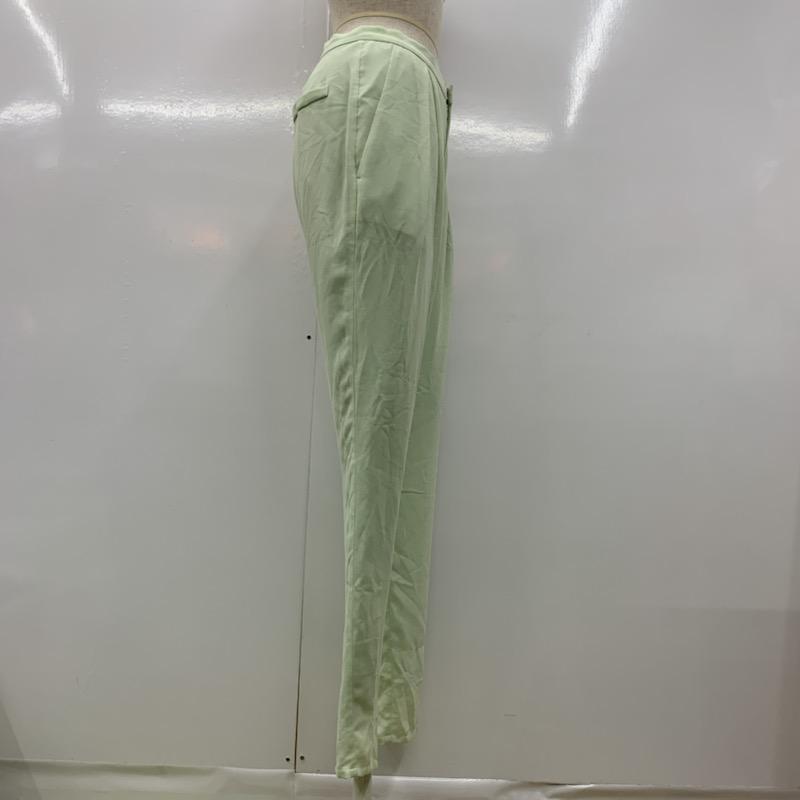 スナイデル SNIDEL パンツ スラックス テーパードパンツ ボトムス 0 無地 薄緑 / ライトグリーン / レディース USED 古着 中古 10023721