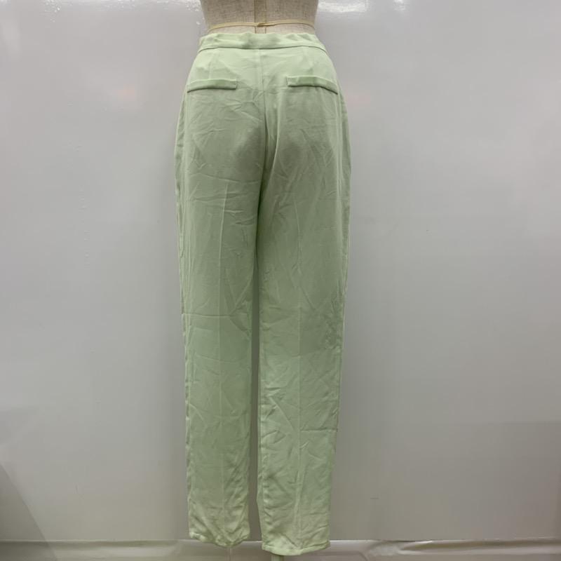 スナイデル SNIDEL パンツ スラックス テーパードパンツ ボトムス 0 無地 薄緑 / ライトグリーン / レディース USED 古着 中古 10023721