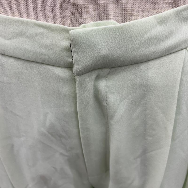 スナイデル SNIDEL パンツ スラックス テーパードパンツ ボトムス 0 無地 薄緑 / ライトグリーン / レディース USED 古着 中古 10023721