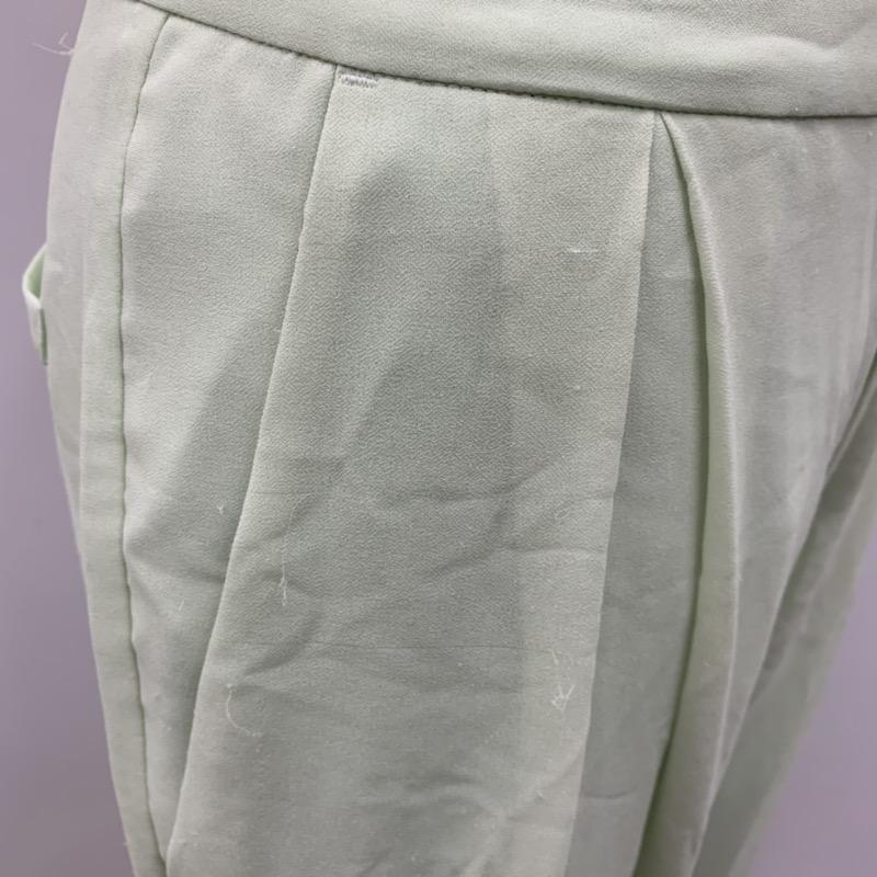 スナイデル SNIDEL パンツ スラックス テーパードパンツ ボトムス 0 無地 薄緑 / ライトグリーン / レディース USED 古着 中古 10023721