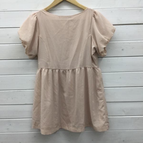 ヘザー Heather カットソー  半袖カットソー FREE 無地 桃 / ピンク /  レディース USED 古着 中古 10023765