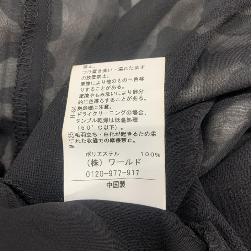 グローブ grove カットソー  半袖カットソー 総柄 M レディース USED 古着 中古 10023771