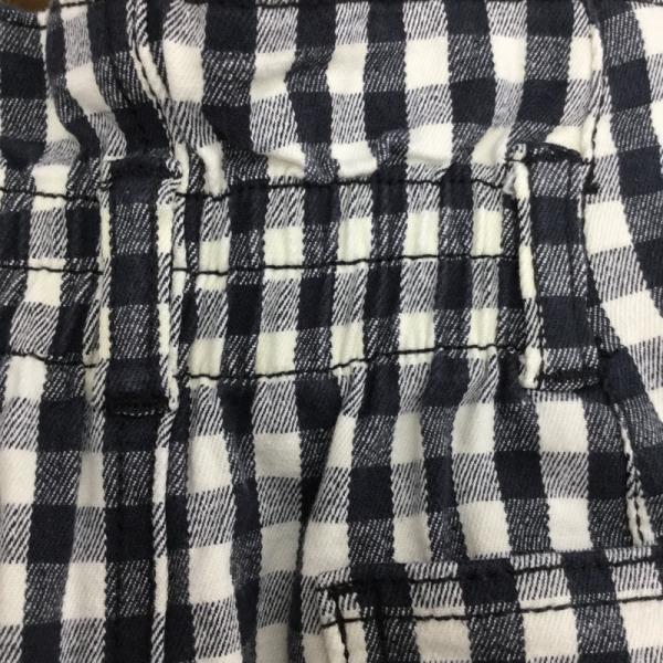 ヘザー Heather スカート ミニスカート ギンガムチェック S チェック 白 / ホワイト / X 黒 / ブラック / レディース USED 古着 中古 10023823