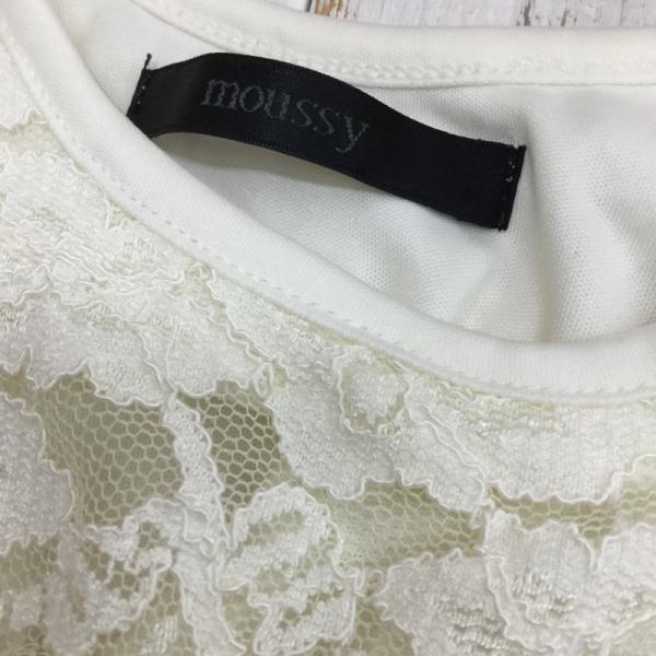 マウジー MOUSSY タンクトップ ノースリーブ タンクトップ 花柄レース FREE 花柄 白 / ホワイト / レディース USED 古着 中古 10023831