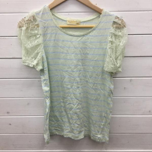 ダブルクローゼット w closet カットソー  半袖カットソー ボーダー FREE ボーダー柄 レディース USED 古着 中古 10023840
