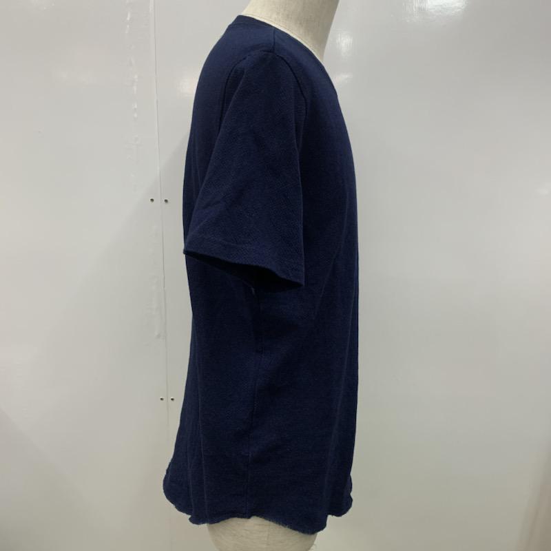 フリークスストア FREAK'S STORE Tシャツ 半袖 無地 L 無地 紺 / ネイビー / メンズ USED 古着 中古 10023876
