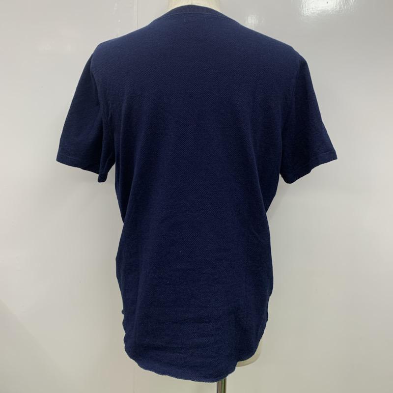 フリークスストア FREAK'S STORE Tシャツ 半袖 無地 L 無地 紺 / ネイビー / メンズ USED 古着 中古 10023876