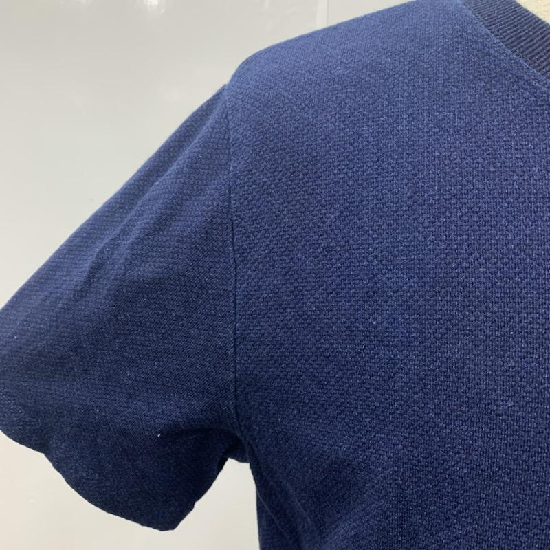 フリークスストア FREAK'S STORE Tシャツ 半袖 無地 L 無地 紺 / ネイビー / メンズ USED 古着 中古 10023876