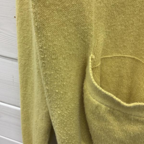 アーバンリサーチ URBAN RESEARCH カーディガン カーディガン 長袖 38 無地 黄 / イエロー / メンズ USED 古着 中古 10023964