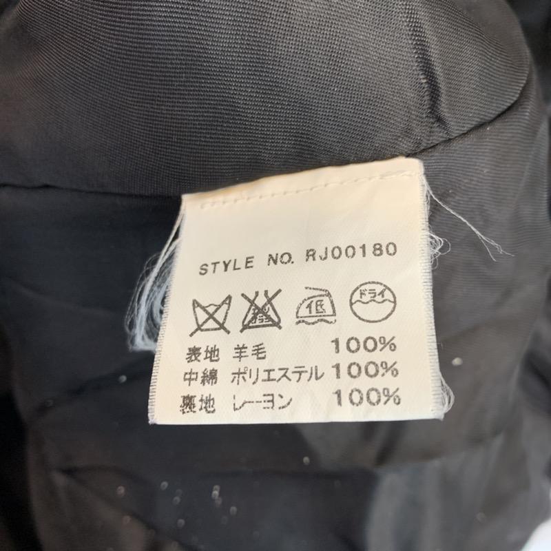 マックキュー McQ コート コート一般 バルカラーコート 無地 44 無地 黒 / ブラック / メンズ USED 古着 中古 10023981