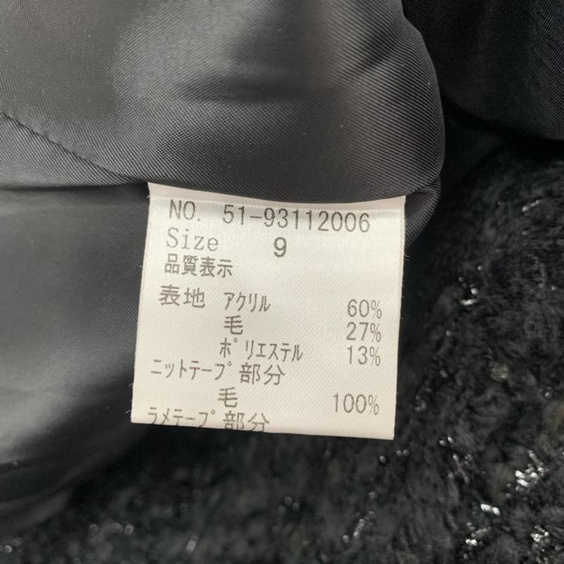 エフデ ef-de ジャケット、上着 ジャケット 9 黒 / ブラック / レディース USED 古着 中古 10024089