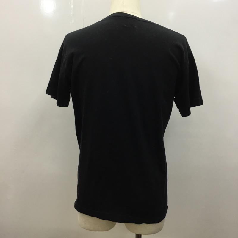 ミスタージェントルマン MR.GENTLEMAN Tシャツ 半袖 無地 ロゴ S 無地 X ロゴ、文字 黒 / ブラック / X 白 / ホワイト / メンズ USED 古着 中古 10024100