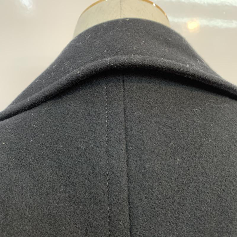 ブルーワーク BLUE WORK コート ピーコート 無地 1 無地 黒 / ブラック / メンズ USED 古着 中古 10024134