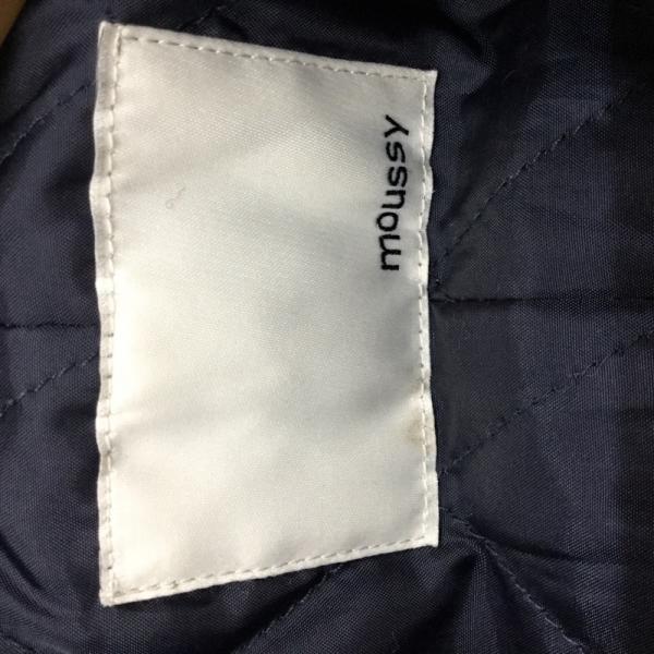 マウジー MOUSSY コート コート アウター 1 無地 紺 / ネイビー / レディース USED 古着 中古 10024190