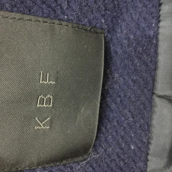 ケービーエフ KBF コート アウター コート ONE SIZE 無地 紺 / ネイビー / レディース USED 古着 中古 10024200