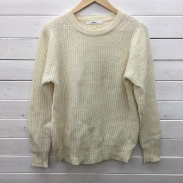 ジャーナルスタンダード レリューム JOURNAL STANDARD relume ニット、セーター ニット セーター FREE 無地 白 / ホワイト / レディース USED 古着 中古 10024201