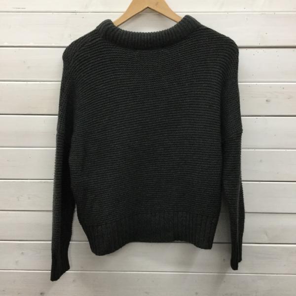 バビロン BABYLONE ニット、セーター ニット セーター 38 無地 チャコールグレー / チャコールグレー / レディース USED 古着 中古 10024211