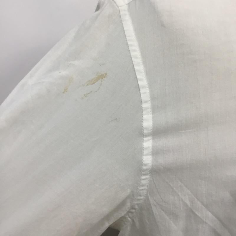 ノットバード not BIRD シャツ、ブラウス 長袖シャツ 無地 白 / ホワイト / メンズ USED 古着 中古 10024227