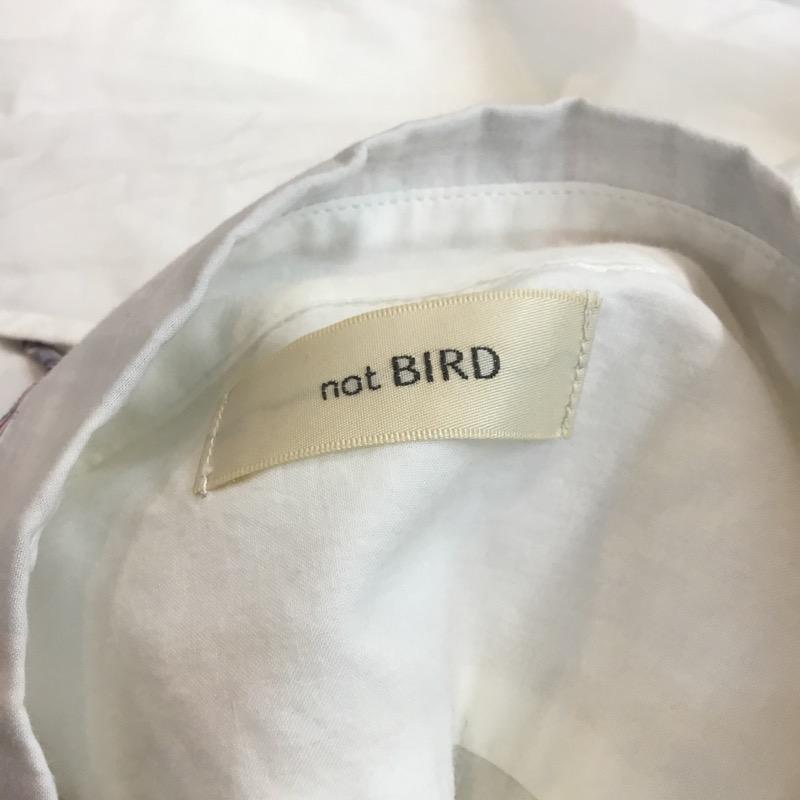 ノットバード not BIRD シャツ、ブラウス 長袖シャツ 無地 白 / ホワイト / メンズ USED 古着 中古 10024227