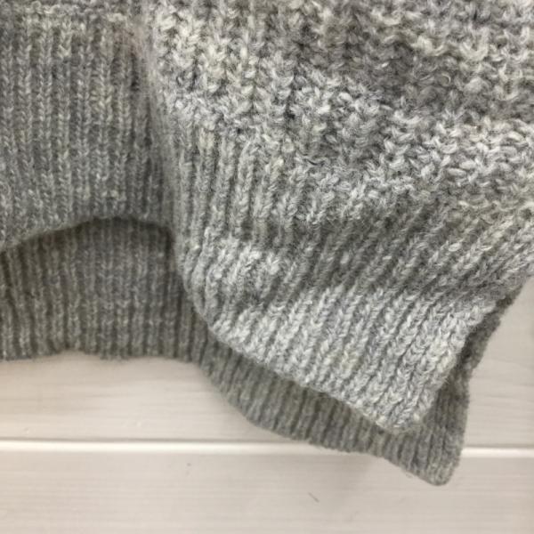 ジェナ jena ニット、セーター ニット セーター 無地 灰 / グレー / レディース USED 古着 中古 10024253