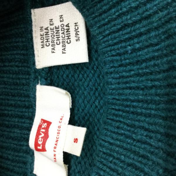リーバイス Levi's ニット、セーター ニット セーター S 無地 レディース USED 古着 中古 10024258