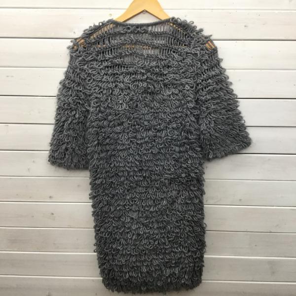 カリアング KariAng カーディガン カーディガン M 無地 灰 / グレー / レディース USED 古着 中古 10024298