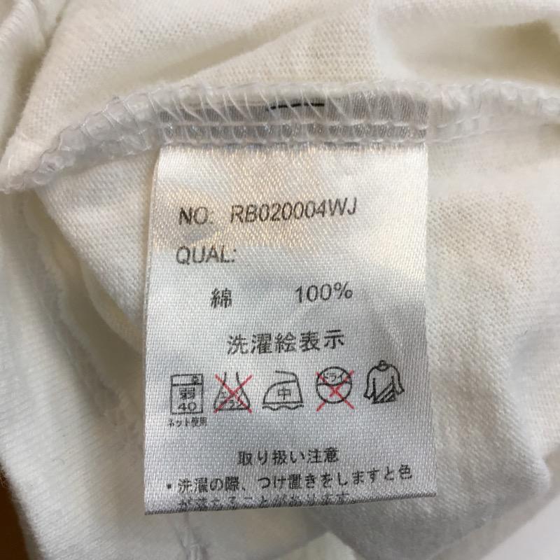 レイジブルー RAGEBLUE Tシャツ Tシャツ M 無地 白 / ホワイト / メンズ USED 古着 中古 10024459