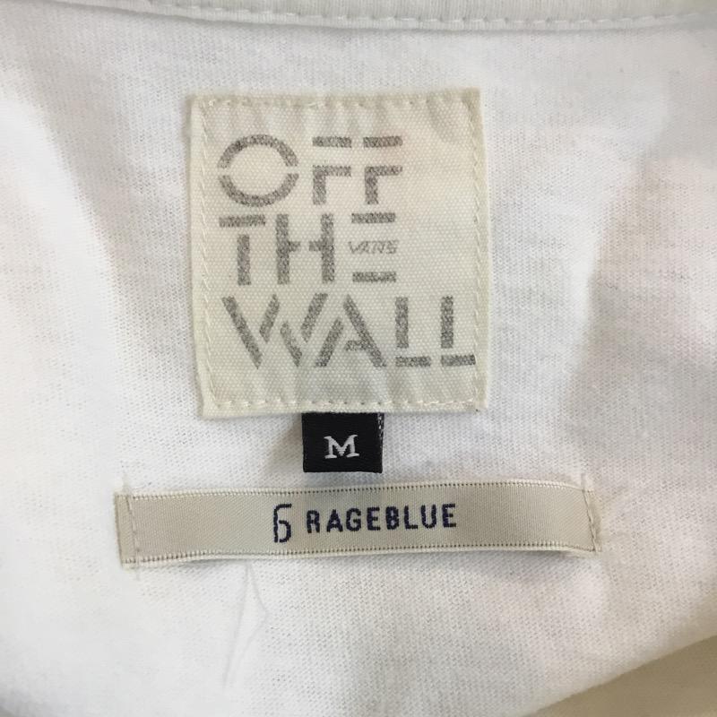 レイジブルー RAGEBLUE Tシャツ Tシャツ M 無地 白 / ホワイト / メンズ USED 古着 中古 10024459
