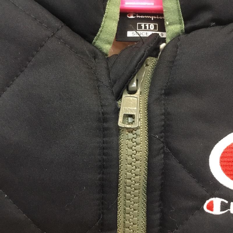 チャンピオン Campion ベスト キッズ 110cm ベスト 110cm 無地 黒 / ブラック / メンズ USED 古着 中古 10024534