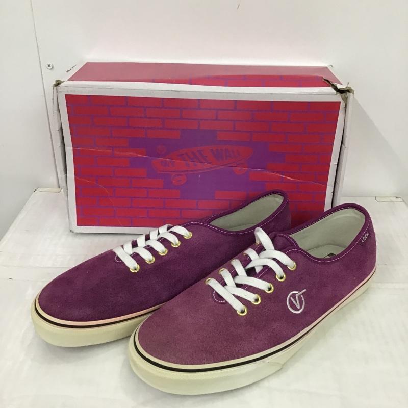 バンズ VANS スニーカー スニーカー 靴 29cm 箱有 29.0cm 無地 紫 / パープル / メンズ USED 古着 中古 10024589