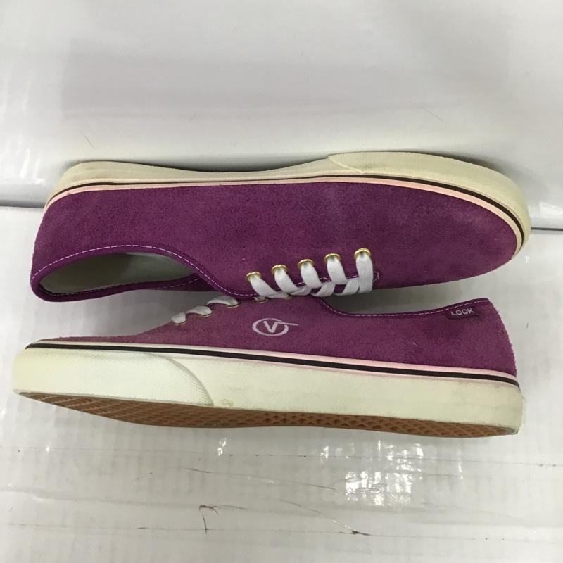 バンズ VANS スニーカー スニーカー 靴 29cm 箱有 29.0cm 無地 紫 / パープル / メンズ USED 古着 中古 10024589