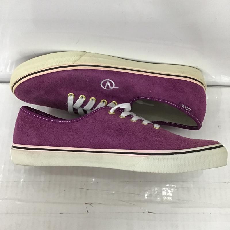 バンズ VANS スニーカー スニーカー 靴 29cm 箱有 29.0cm 無地 紫 / パープル / メンズ USED 古着 中古 10024589