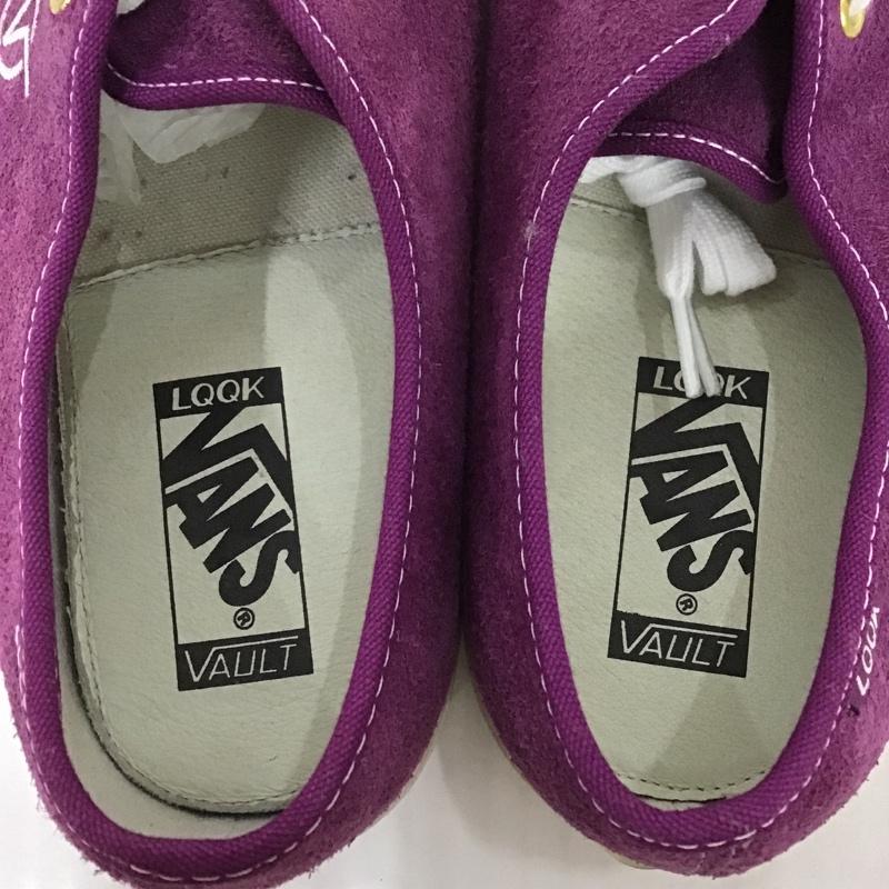 バンズ VANS スニーカー スニーカー 靴 29cm 箱有 29.0cm 無地 紫 / パープル / メンズ USED 古着 中古 10024589