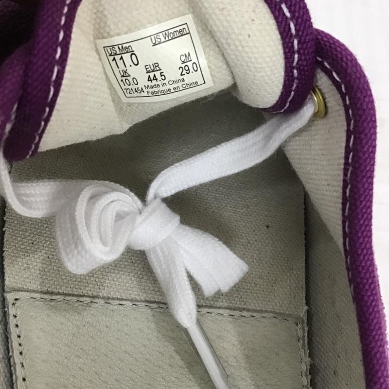 バンズ VANS スニーカー スニーカー 靴 29cm 箱有 29.0cm 無地 紫 / パープル / メンズ USED 古着 中古 10024589