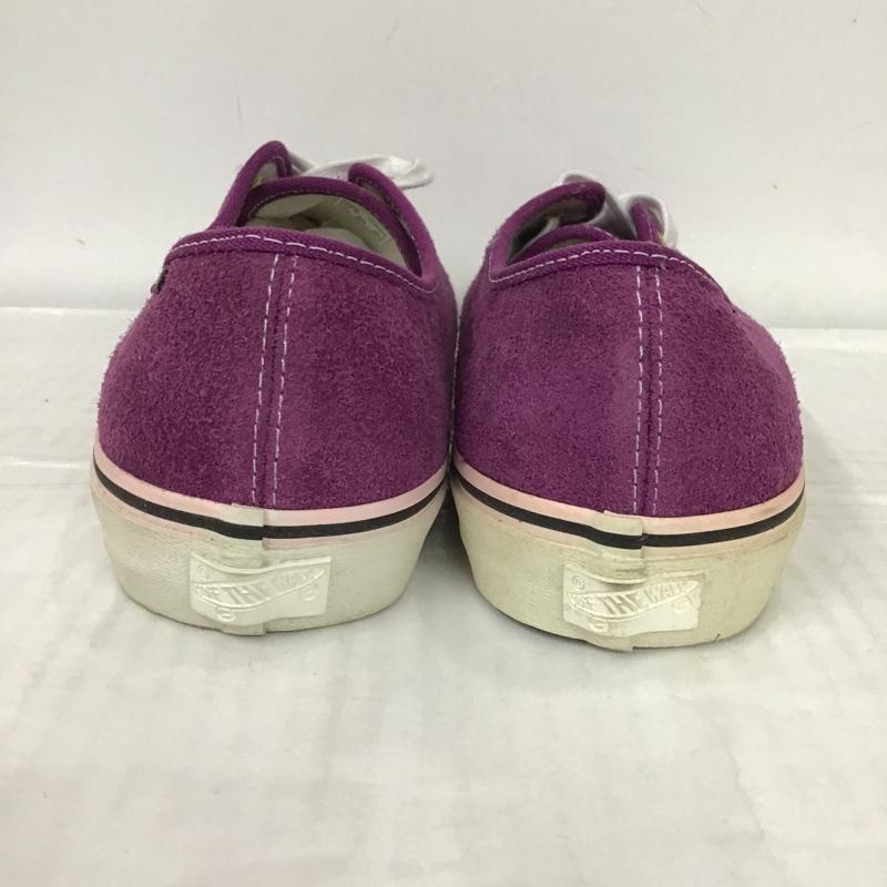 バンズ VANS スニーカー スニーカー 靴 29cm 箱有 29.0cm 無地 紫 / パープル / メンズ USED 古着 中古 10024589