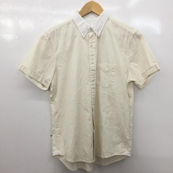 ジュンレッド JUNRed シャツ、ブラウス 半袖シャツ ストライプ 0 ストライプ メンズ USED 古着 中古 10024609