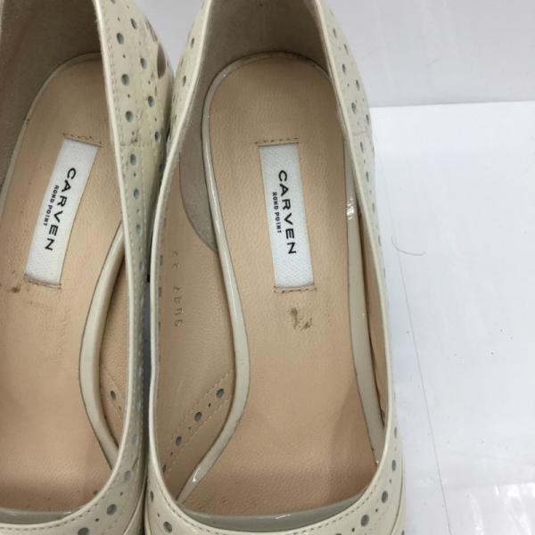 カルヴェン CARVEN シューズ ハイヒール 靴 パンプス 22cm 22.0cm ベージュ / ベージュ / レディース USED 古着 中古 10024631