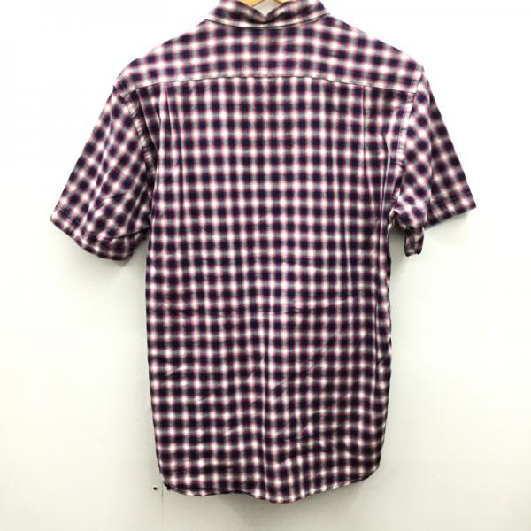 ザショップティーケーミクスパイス THESHOPTKMIXPICE シャツ、ブラウス チェックシャツ 半袖 M チェック メンズ USED 古着 中古 10024633