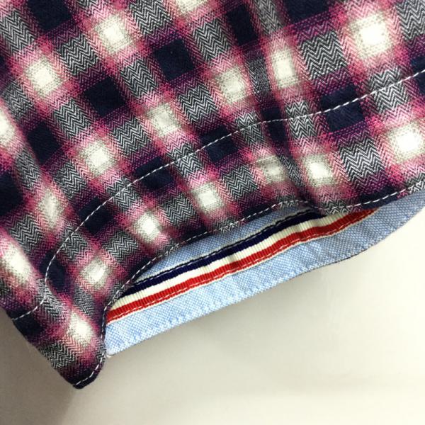 ザショップティーケーミクスパイス THESHOPTKMIXPICE シャツ、ブラウス チェックシャツ 半袖 M チェック メンズ USED 古着 中古 10024633
