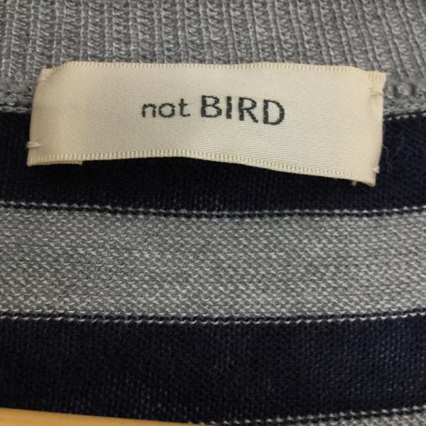 ノットバード not BIRD ニット、セーター セーター ニット ボーダー ボーダー柄 メンズ USED 古着 中古 10024746