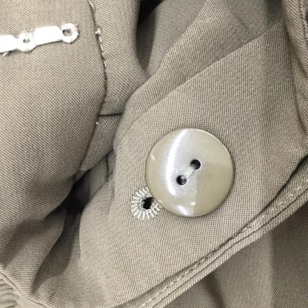 マジェスティックレゴン MAJESTIC LEGON パンツ ワイドパンツ スカンツ S 無地 カーキ / カーキ / レディース USED 古着 中古 10024764