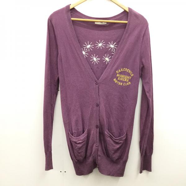 マウジー MOUSSY カーディガン カーディガン FREE 無地 レディース USED 古着 中古 10024816