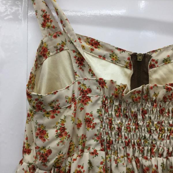 オリーブデオリーブ OLIVE des OLIVE ワンピース ワンピース ノースリーブ 花柄 花柄 レディース USED 古着 中古 10024819