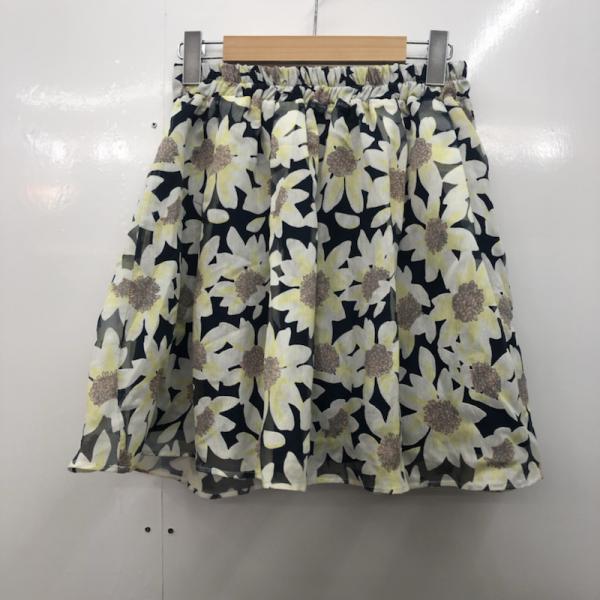 ヘザー Heather パンツ スカート 花柄 キュロット FREE レディース USED 古着 中古 10024881
