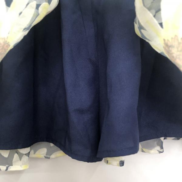 ヘザー Heather パンツ スカート 花柄 キュロット FREE レディース USED 古着 中古 10024881