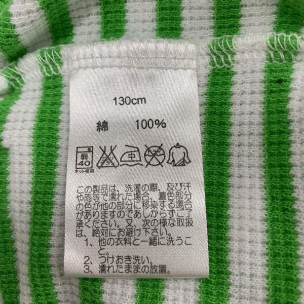 ジャム JAM カットソー キッズ 長袖カットソー ボーダー 130cm 130cm ボーダー柄 メンズ USED 古着 中古 10024936