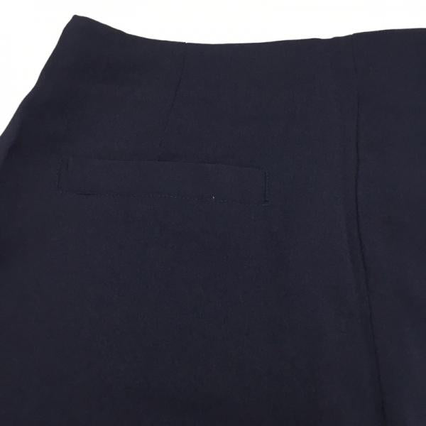 ミスティウーマン mysty woman パンツ ボトムス ショートパンツ M 無地 紺 / ネイビー / レディース USED 古着 中古 10024967