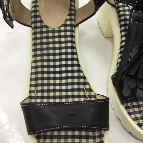 バイアシナガオジサン byあしながおじさん サンダル サンダル 靴 L レディース USED 古着 中古 10025025